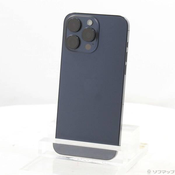 〔中古〕Apple(アップル) iPhone15 Pro Max 512GB ブルーチタニウム MU6X3J／A SIMフリー〔198-ud〕 | 