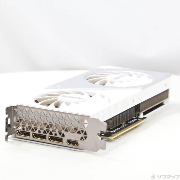 〔中古〕INNO3D(イノスリーディ) GeForce RTX 4060 Ti 8GB TWIN X2 OC WHITE N406T2-08D6X-171153W〔262-ud〕 | 