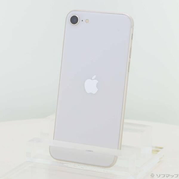 〔中古〕Apple(アップル) iPhone SE 第3世代 64GB スターライト MMYD3J／A SIMフリー〔262-ud〕 | 