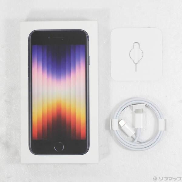 〔中古〕Apple(アップル) iPhone SE 第3世代 64GB ミッドナイト MMYC3J／A SIMフリー〔258-ud〕 |  | 04