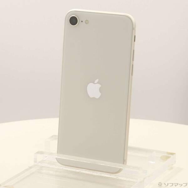 〔中古〕Apple(アップル) iPhone SE 第3世代 64GB スターライト MMYD3J／A SIMフリー〔258-ud〕 | 