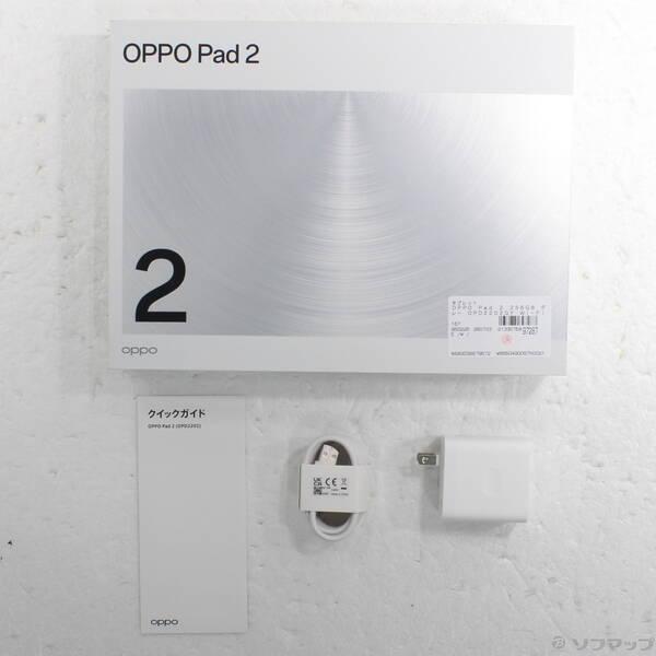 〔中古〕OPPO(オッポ) OPPO Pad 2 256GB グレー OPD2202GY Wi-Fi〔269-ud〕 |  | 04