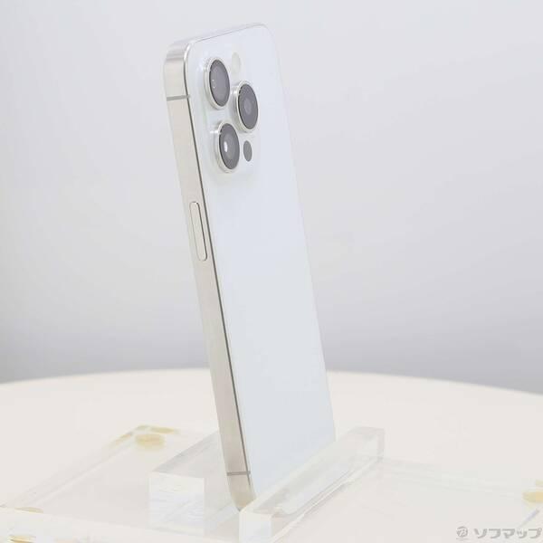〔中古〕Apple(アップル) iPhone15 Pro 128GB ホワイトチタニウム MTU83J／A SIMフリー〔251-ud〕 |  | 03