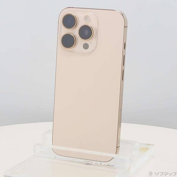 〔中古〕Apple(アップル) iPhone16 Pro 128GB デザートチタニウム MYMX3J／A SIMフリー〔377-ud〕 | 