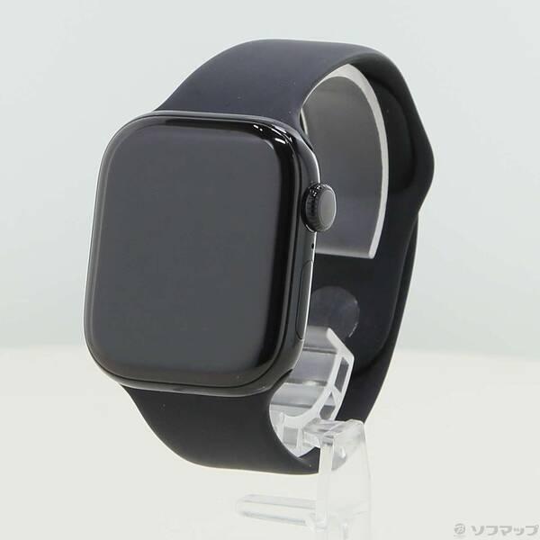 〔中古〕Apple(アップル) Apple Watch Series 11 GPS 42mm ジェットブラックアルミニウムケース ブラックスポーツバンド〔269-ud〕 | 