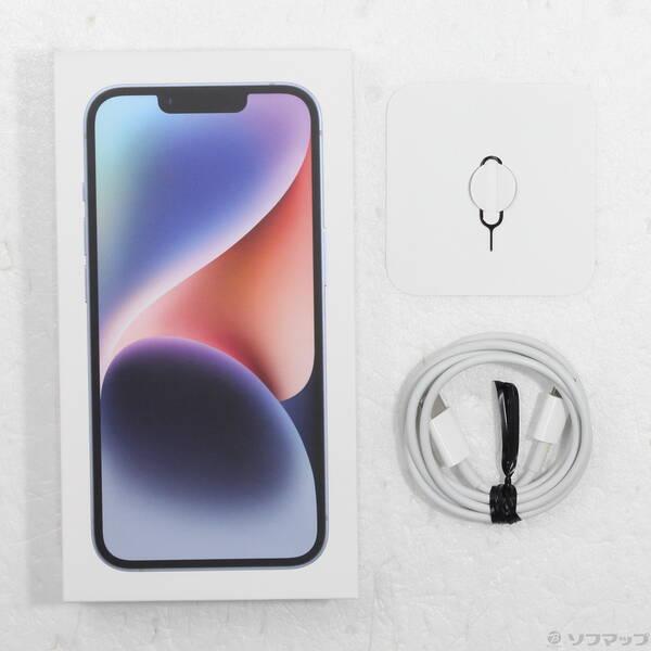 中古〕Apple(アップル) iPhone14 128GB ブルー MPVJ3J／A SIMフリー