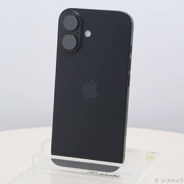 〔中古〕Apple(アップル) iPhone16 512GB ブラック MYE23J／A SIMフリー〔258-ud〕 | 