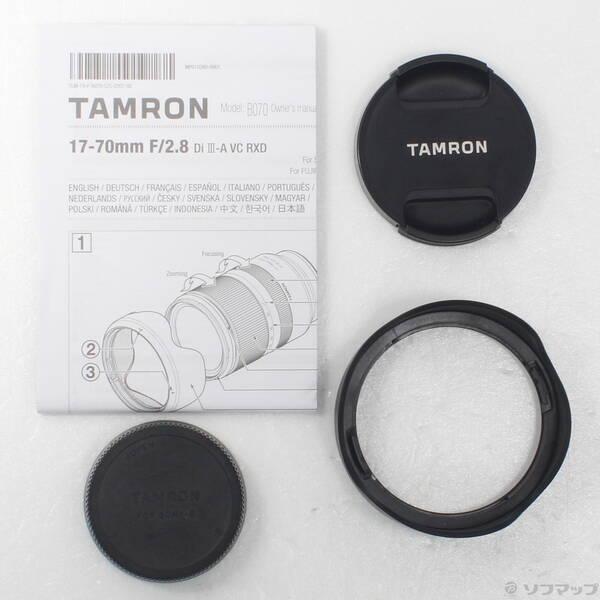 〔中古〕TAMRON(タムロン) 17-70mm F／2.8 Di III-A VC RXD Model B070〔297-ud〕 |  | 04