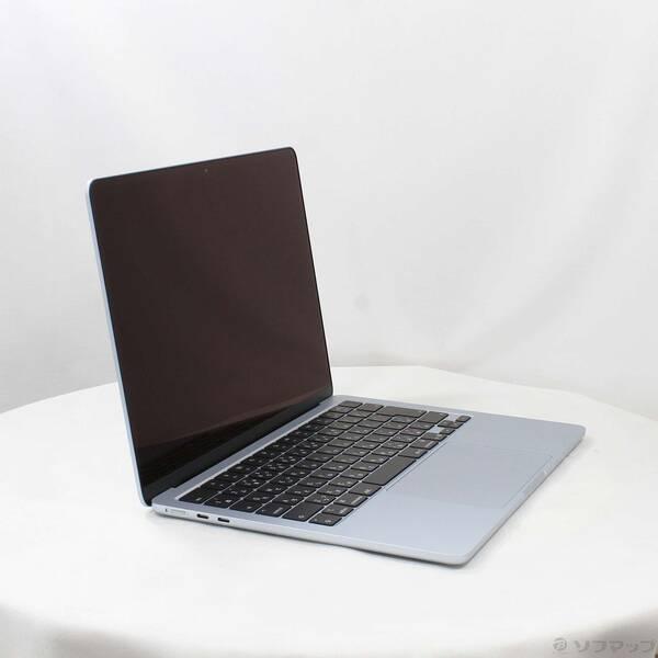 〔中古〕Apple(アップル) MacBook Air 13.6-inch Early-2025 MC6V4J／A Apple M4 10コアCPU_10コアGPU 24GB SSD512GB スカイブルー 〔26.3 Tahoe〕〔258-ud〕 |  | 03