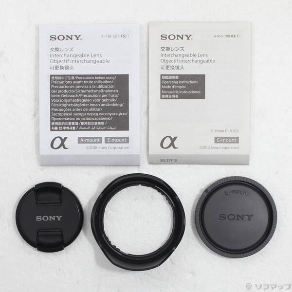 〔中古〕SONY(ソニー) E 35mm F1.8 OSS SEL35F18 (Eレンズ)〔258-ud〕 |  | 04