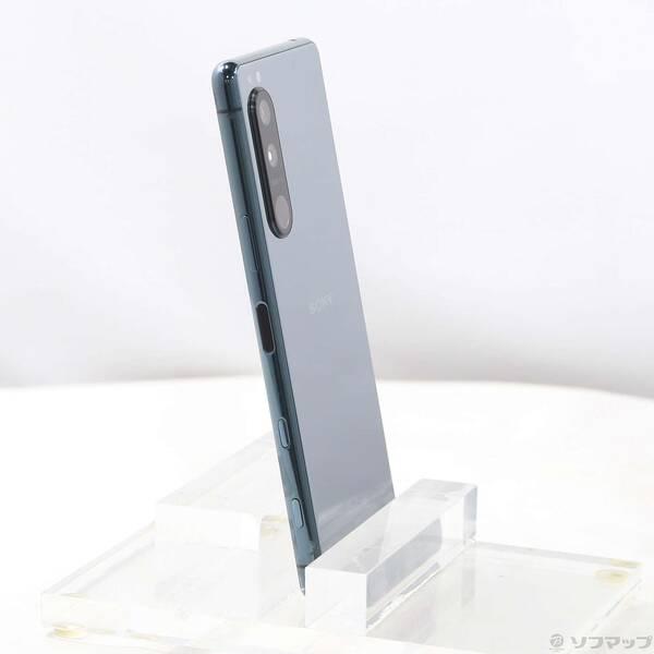〔中古〕SONY(ソニー) Xperia 5 III 128GB グリーン SO-53B docomo SIMフリー〔377-ud〕 |  | 03
