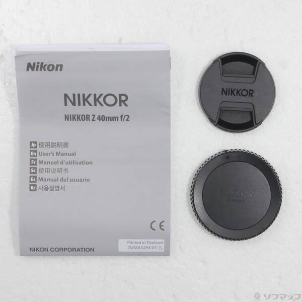 〔中古〕Nikon(ニコン) NIKKOR Z 40mm f／2〔196-ud〕 |  | 04