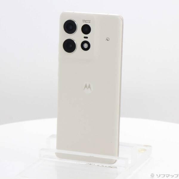〔中古〕Motorola(モトローラ) motorola edge 50s pro 256GB バニラクリーム MOSAH3 Softbank SIMフリー〔377-ud〕 | 