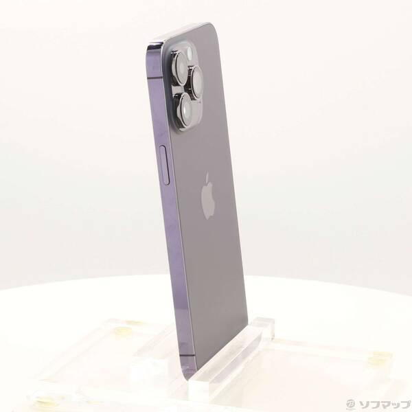 〔中古〕Apple(アップル) iPhone14 Pro Max 256GB ディープパープル MQ9E3J／A SIMフリー〔276-ud〕 |  | 03