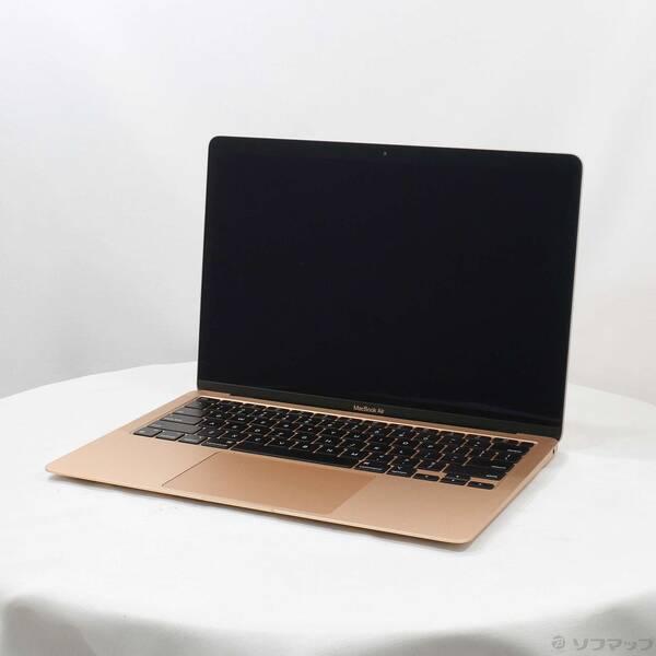 〔中古〕Apple(アップル) MacBook Air 13.3-inch Late-2020 MGNE3J／A Apple M1 8コアCPU_8コアGPU 16GB SSD1TB ゴールド 〔26.3 Tahoe〕〔269-ud〕 | 