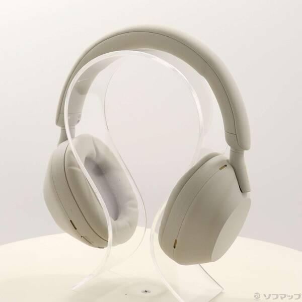 【美品】SONY WH-1000XM5 中古〕SONY(ソニー) WH-1000XM5 S プラチナシルバー〔377-ud