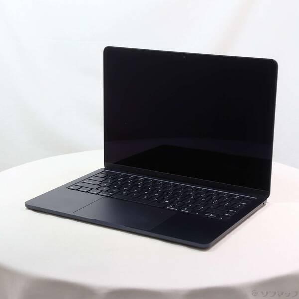 〔中古〕Apple(アップル) MacBook Air 13.6-inch Mid-2022 MLY43J／A Apple M2 8コアCPU_10コアGPU 8GB SSD512GB ミッドナイト 〔26.1 Tahoe〕〔377-ud〕 | 