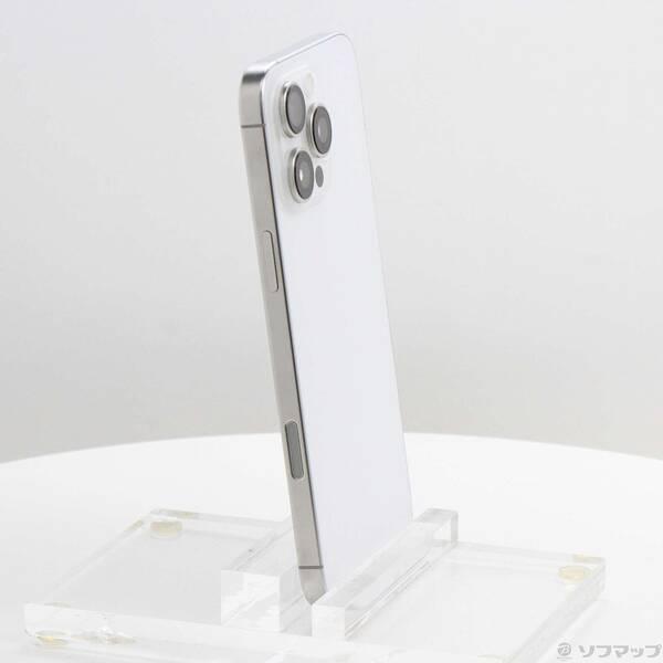 〔中古〕Apple(アップル) iPhone16 Pro Max 512GB ホワイトチタニウム MYWM3J／A SIMフリー〔352-ud〕 |  | 03