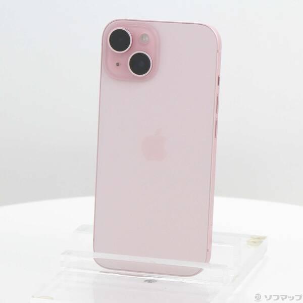 〔中古〕Apple(アップル) iPhone15 256GB ピンク MTMP3J／A SIMフリー〔295-ud〕 | 