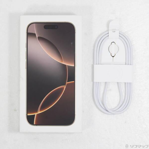 〔中古〕Apple(アップル) iPhone16 Pro 128GB デザートチタニウム MYMX3J／A SIMフリー〔297-ud〕 |  | 04