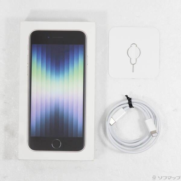 〔中古〕Apple(アップル) iPhone SE 第3世代 64GB スターライト MMYD3J／A SIMフリー〔305-ud〕 |  | 04