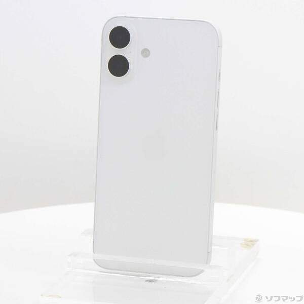 〔中古〕Apple(アップル) iPhone16 Plus 128GB ホワイト MXVC3J／A SIMフリー〔371-ud〕 | 