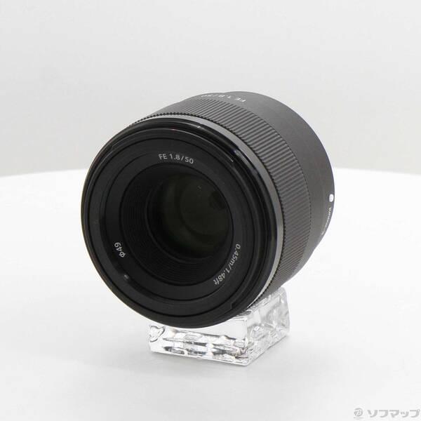 〔中古〕SONY(ソニー) FE 50mm F1.8 ブラック SEL50F18F〔258-ud〕 | 