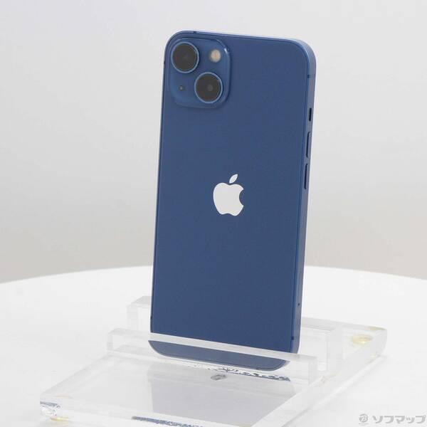 〔中古〕Apple(アップル) iPhone13 256GB ブルー MLNM3J／A SIMフリー〔377-ud〕 | 