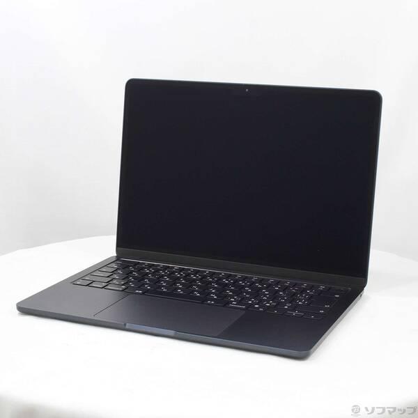 〔中古〕Apple(アップル) MacBook Air 13.6-inch Mid-2022 MLY43J／A Apple M2 8コアCPU_10コアGPU 24GB SSD1TB ミッドナイト 〔26.3 Tahoe〕〔368-ud〕 | 
