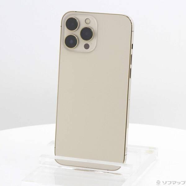 〔中古〕Apple(アップル) iPhone13 Pro Max 128GB ゴールド MLJ63J／A SIMフリー〔251-ud〕 | 