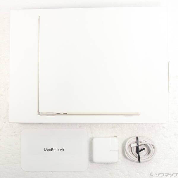 〔中古〕Apple(アップル) MacBook Air 13.6-inch Late-2024 MC7W4J／A Apple M2 8コアCPU_8コアGPU 16GB SSD256GB スターライト 〔26.3 Tahoe〕〔258-ud〕 |  | 04