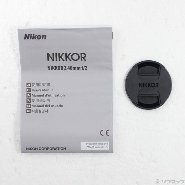 〔中古〕Nikon(ニコン) NIKKOR Z 40mm f／2〔251-ud〕 |  | 04