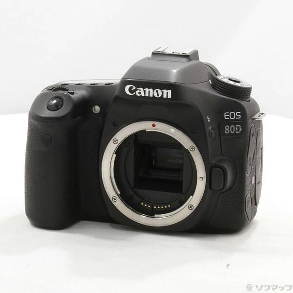 〔中古〕Canon(キヤノン) EOS 80D ボディ ブラック〔352-ud〕 | 