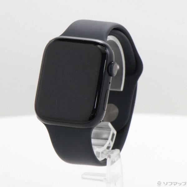 〔中古〕Apple(アップル) Apple Watch Series 9 GPS 45mm ミッドナイトアルミニウムケース ミッドナイトスポーツバンド〔258-ud〕 | 