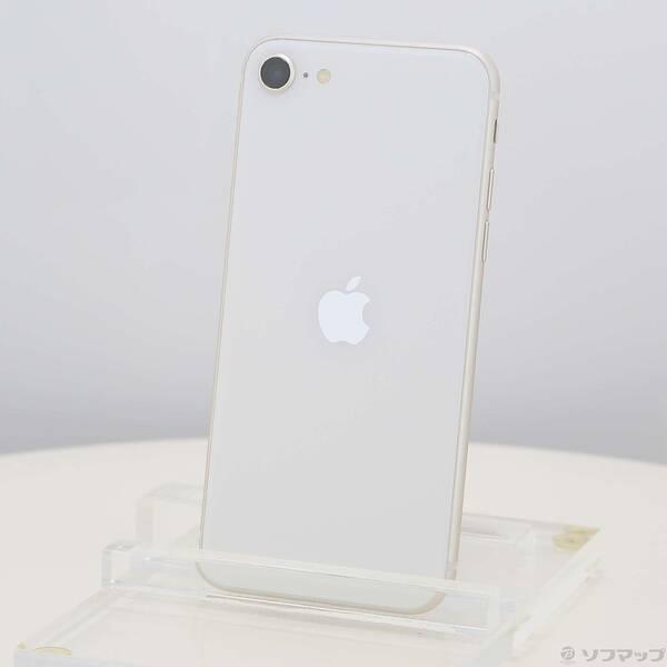 〔中古〕Apple(アップル) iPhone SE 第3世代 64GB スターライト MMYD3J／A SIMフリー〔295-ud〕 | 