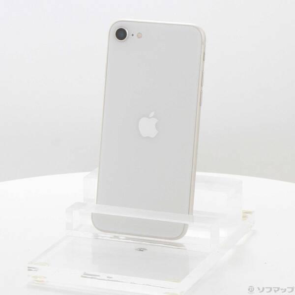 〔中古〕Apple(アップル) iPhone SE 第3世代 64GB スターライト MMYD3J／A SIMフリー〔305-ud〕 | 