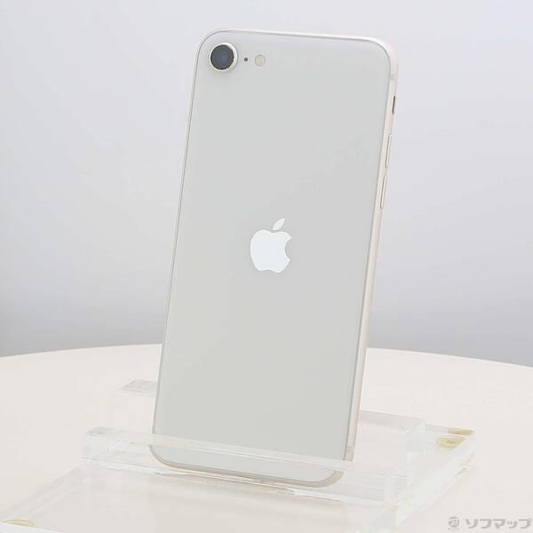 〔中古〕Apple(アップル) iPhone SE 第3世代 64GB スターライト MMYD3J／A SIMフリー〔377-ud〕 | 