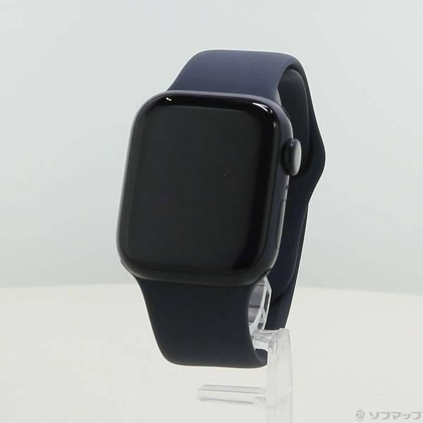 〔中古〕Apple(アップル) Apple Watch Series 8 GPS 41mm ミッドナイトアルミニウムケース ミッドナイトスポーツバンド〔258-ud〕 | 