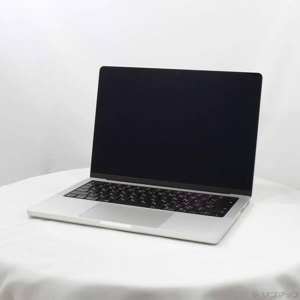 〔中古〕Apple(アップル) MacBook Pro 14.2-inch Late-2021 MKGR3J／A Apple M1 Pro 8コアCPU_14コアGPU 16GB SSD512GB シルバー 〔26.3 Tahoe〕〔269-ud〕 | 