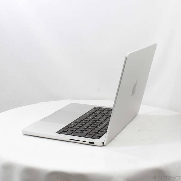 〔中古〕Apple(アップル) MacBook Pro 14.2-inch Late-2021 MKGR3J／A Apple M1 Pro 8コアCPU_14コアGPU 16GB SSD512GB シルバー 〔26.3 Tahoe〕〔269-ud〕 |  | 01