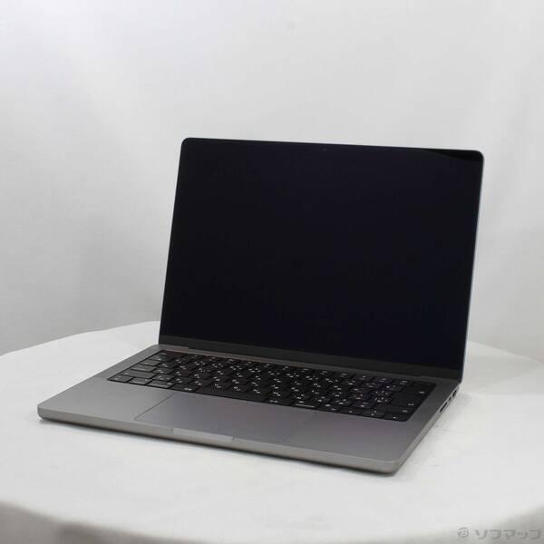 〔中古〕Apple(アップル) MacBook Pro 14.2-inch Late-2021 MKGP3J／A Apple M1 Pro 8コアCPU_14コアGPU 16GB SSD2TB スペースグレイ 〔26.3 Tahoe〕〔262-ud〕 | 