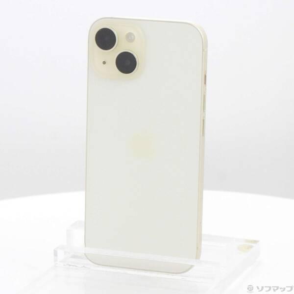 〔中古〕Apple(アップル) iPhone15 128GB イエロー MTMK3J／A SIMフリー〔349-ud〕 | 