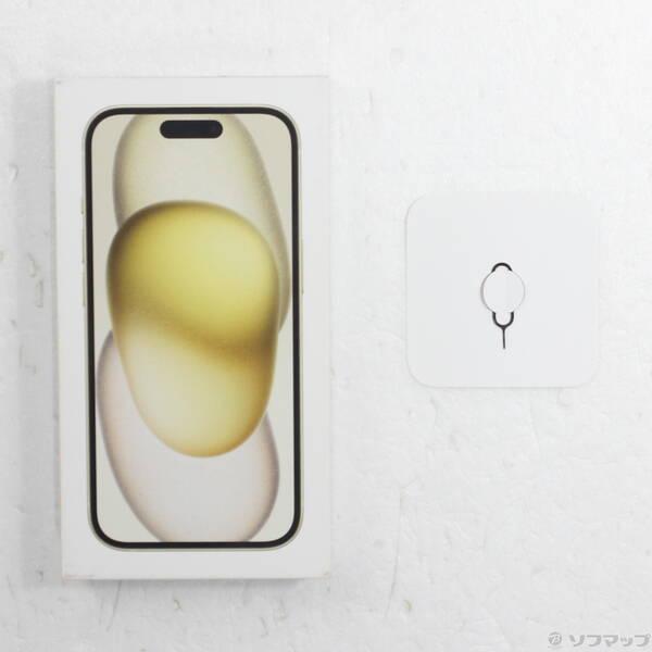 〔中古〕Apple(アップル) iPhone15 128GB イエロー MTMK3J／A SIMフリー〔349-ud〕 |  | 04