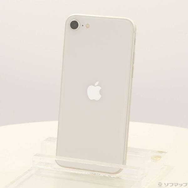 〔中古〕Apple(アップル) iPhone SE 第3世代 64GB スターライト MMYD3J／A SIMフリー〔262-ud〕 | 