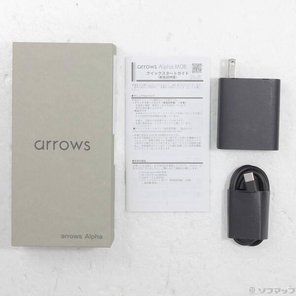 〔中古〕FCNT arrows Alpha 512GB ホワイト PB8M0001JP SIMフリー〔352-ud〕 |  | 04