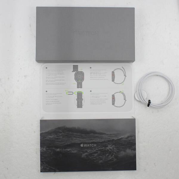 〔中古〕Apple(アップル) 〔展示品〕 Apple Watch Ultra 2 GPS + Cellular 49mm ブラックチタニウムケース ブラックオーシャンバンド〔297-ud〕 |  | 04