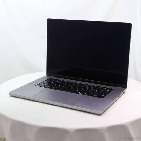 〔中古〕Apple(アップル) MacBook Pro 16.2-inch Late-2021 MK1A3J／A Apple M1 Max 10コアCPU_32コアGPU 64GB SSD4TB スペースグレイ 〔26.3 Tahoe〕〔258-ud〕 | 