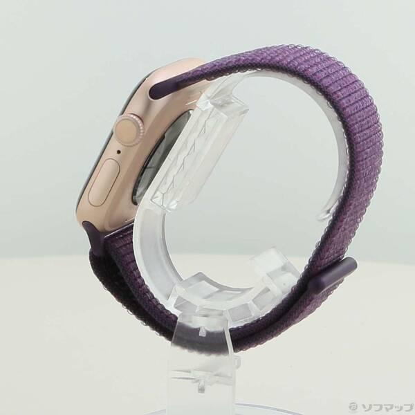 〔中古〕Apple(アップル) Apple Watch Series 10 GPS + Cellular 42mm ゴールドアルミニウムケース プラムスポーツループ〔198-ud〕 |  | 01