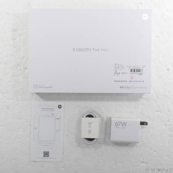 〔中古〕XIAOMI Xiaomi Pad Mini 256GB グレー VHU6047JP Wi-Fi〔269-ud〕 |  | 04