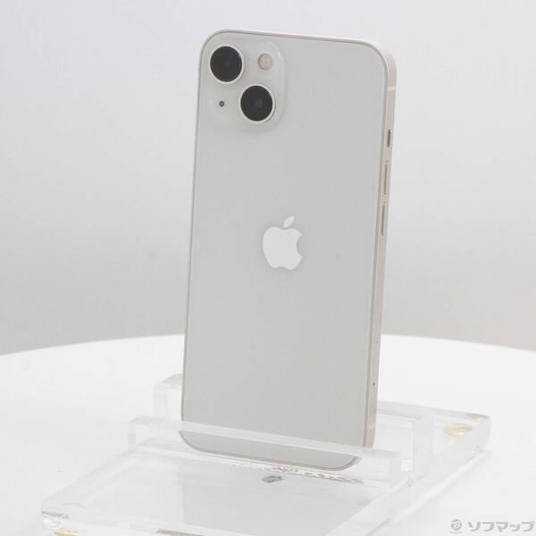 〔中古〕Apple(アップル) iPhone13 256GB スターライト MLNJ3J／A SIMフリー〔377-ud〕 | 